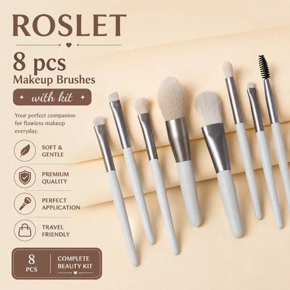 Soft makeup brushes for smooth makeup blending
