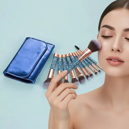 Soft professional makeup brushes for smooth makeup application