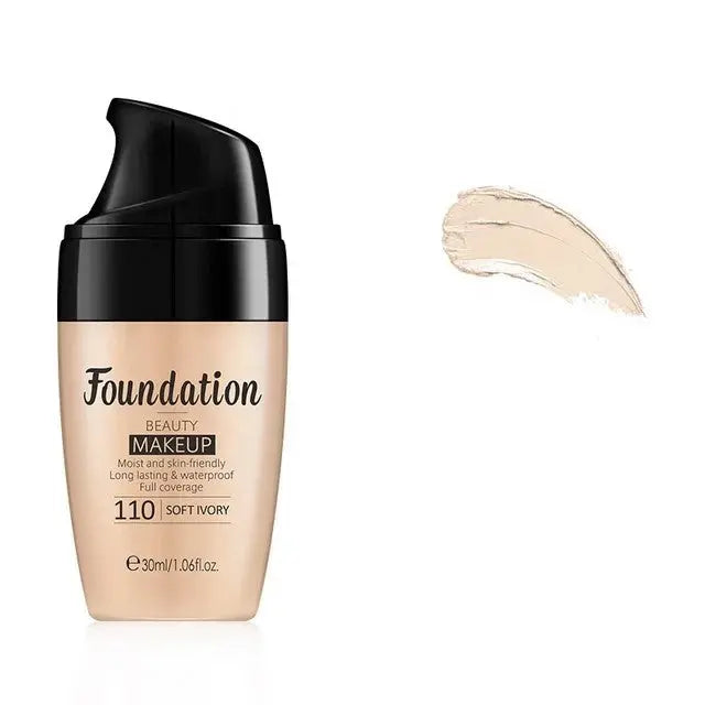 waterproof foundation long lasting, soft& smooth & moist
